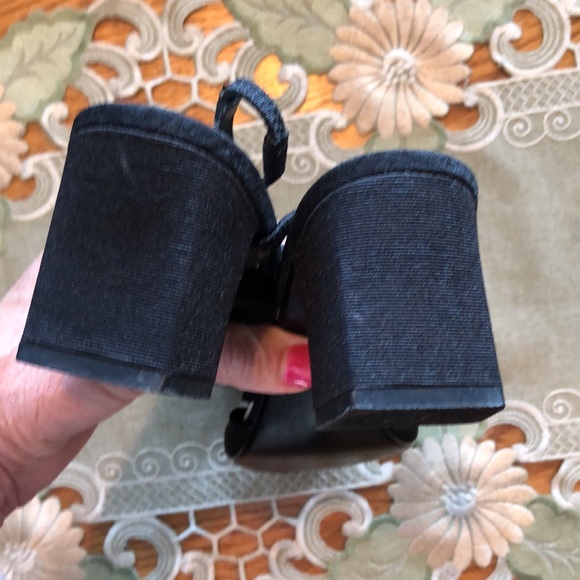 Life Stride Black Sling Back Pumps, 9.5 - Picture 4 of 7